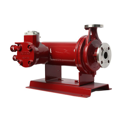 Pompa motor kaleng dengan sambungan flange