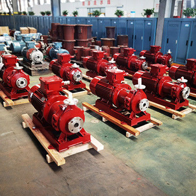Disesuaikan -20C 120C Suhu Magnetic Drive Pompa Sentrifugal untuk Nitrotoluene