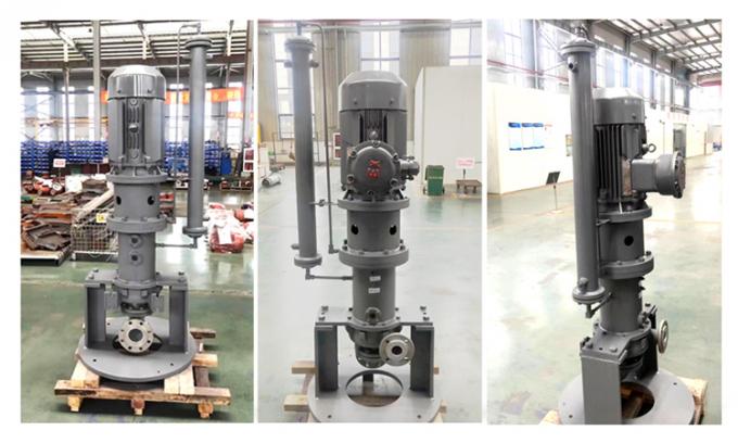 Pompa Penggerak Magnet Stainless Steel Vertikal Suhu Tinggi 3
